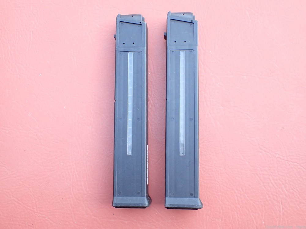 (2 TOTAL) HK UMP FACTORY .40S&W 30 ROUND L.E. MARKED RESTRICTED MAGAZINE-img-1