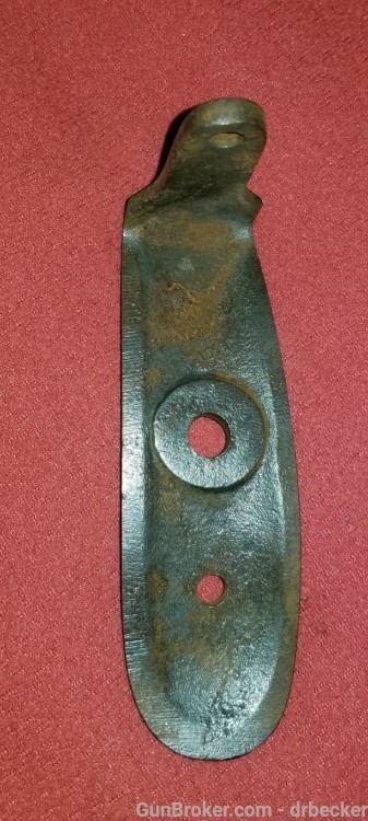 Ballard musket buttplate with screws Brown Manf co original parts-img-3
