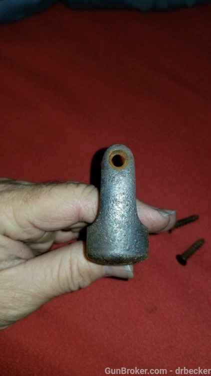 Ballard musket buttplate with screws Brown Manf co original parts-img-5