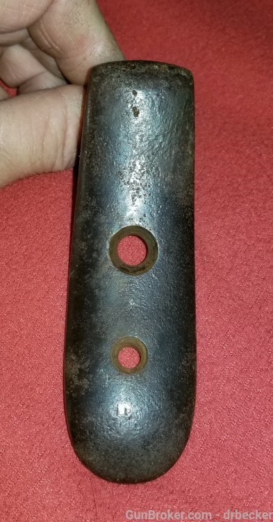 Ballard musket buttplate with screws Brown Manf co original parts-img-0