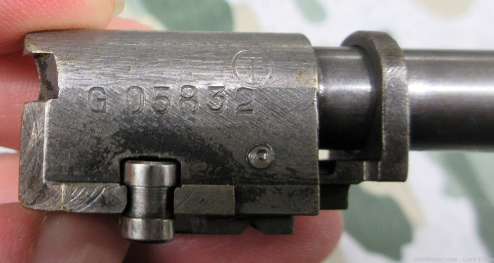 Czech CZ52 Pistol Barrel Assembly 7.62x25mm Wtih Rollers G Prefix Serial #-img-0