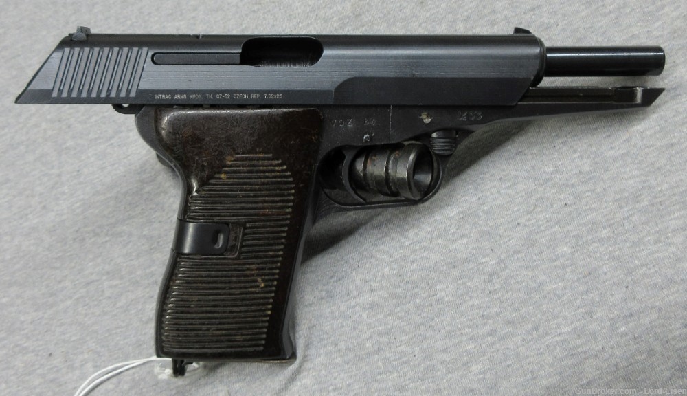CZECH CZ52 pistol w Holster & Extra 8rd Magazine 7.62x25mm Matching Numbers-img-5