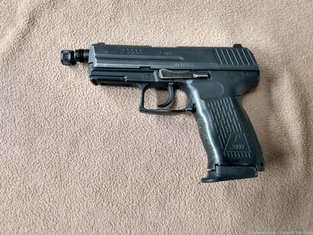HK P2000 With Threaded Barrel & Extras-img-1