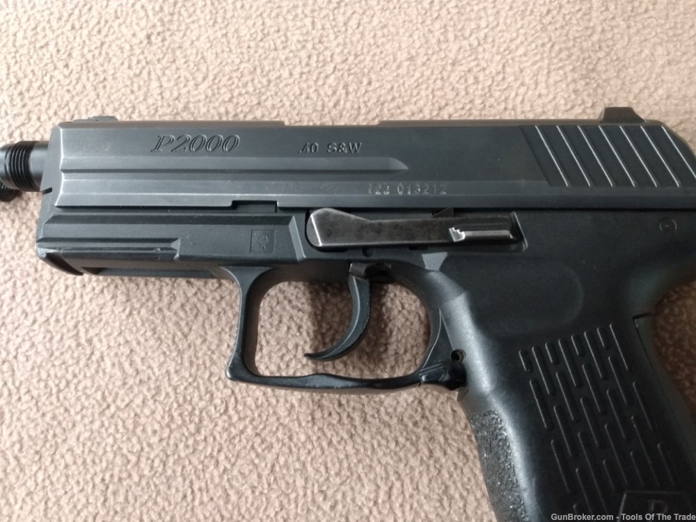HK P2000 With Threaded Barrel & Extras-img-2