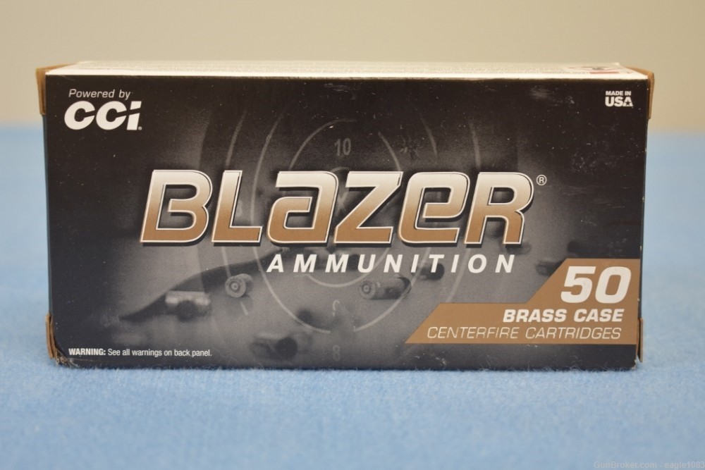 CCI/Blazer Ammunition 5203 - 9mm - 147 gr FMJ - 50 rds-img-0