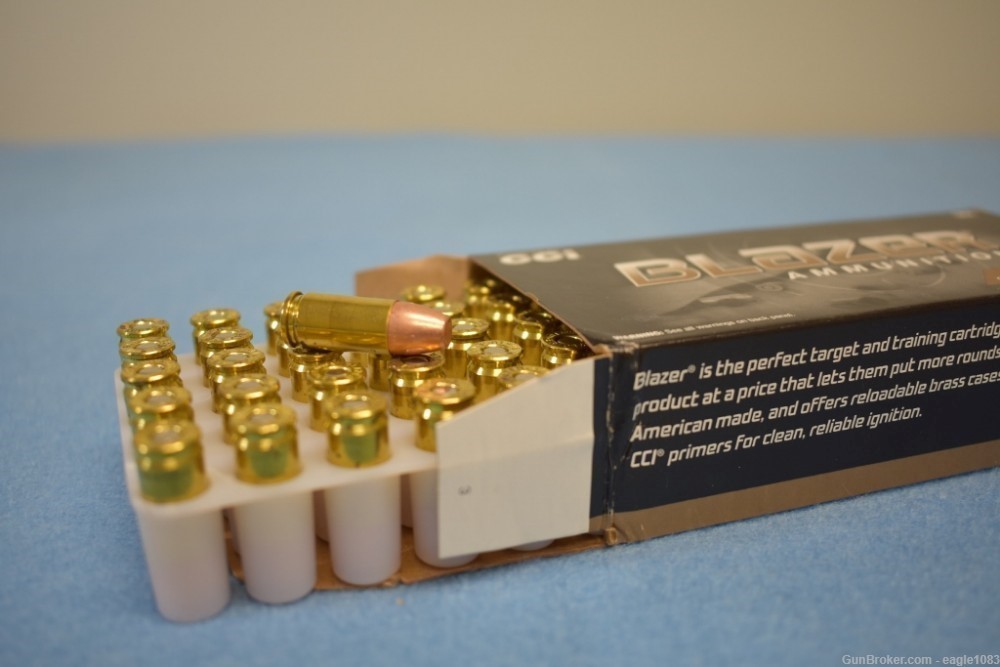 CCI/Blazer Ammunition 5203 - 9mm - 147 gr FMJ - 50 rds-img-2