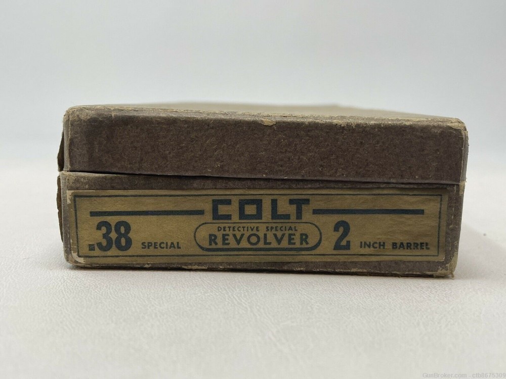 Colt Detective Special 38 Special 2 Inch Revolver Factory Box-img-9