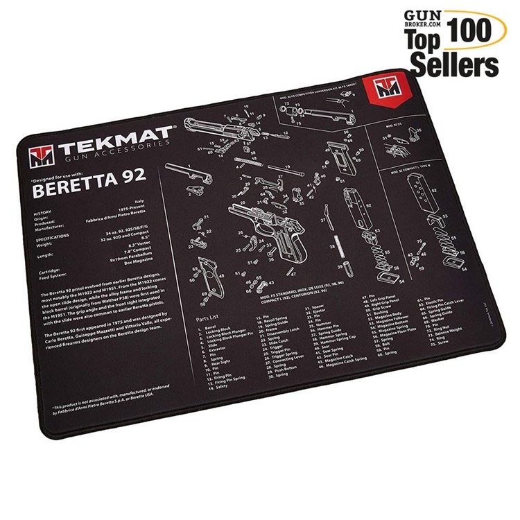 BERETTA 92X Cleaning Mat (92XCLN)-img-0