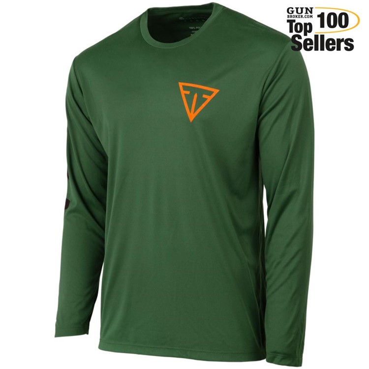 BERETTA Tikka Tech Long Sleeve T-Shirt, Color: Army Green, Size: XL-img-0