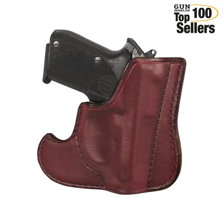 DON HUME 001 Front Pocket Style Ambidextrous Seecamp Brown Holster J100235R-img-0