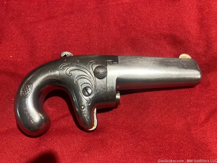 Colt Derringer First Model .41 RF 2 1/2" Barrel Engraved No Credit Fee-img-1