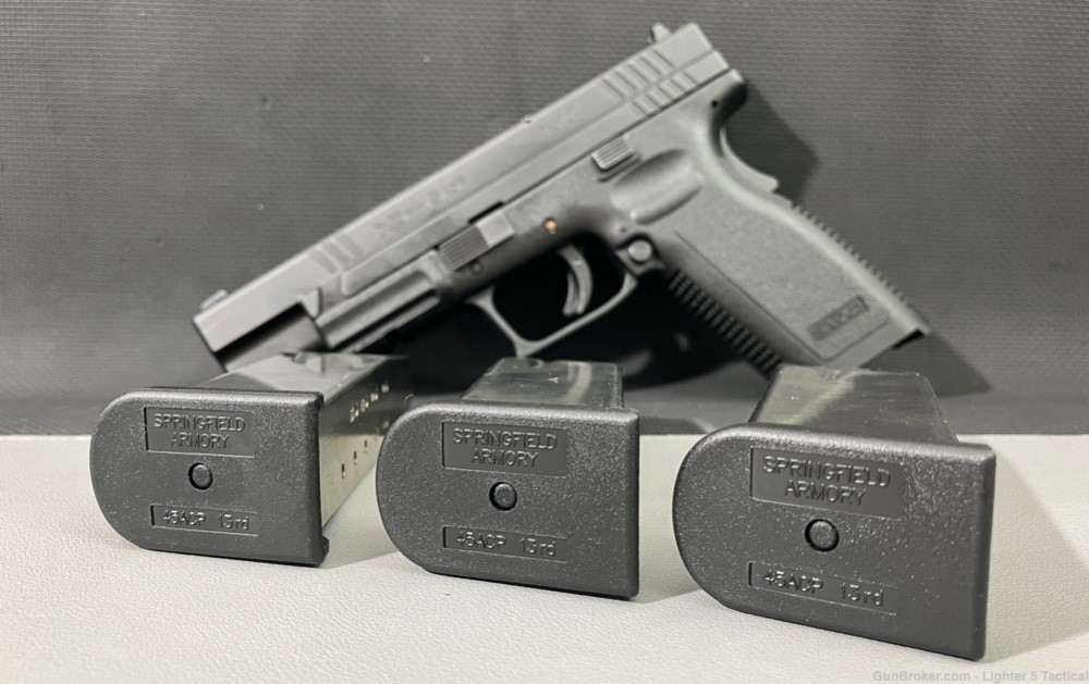 Springfield Armory, XD45 Tactical, 5" Barrel, Three 13-Round Mags-img-16