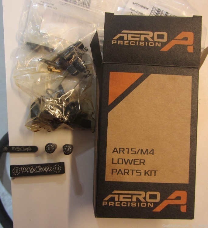 Laser Engraved Aero Precision AR15 Lower Parts Kit-img-0