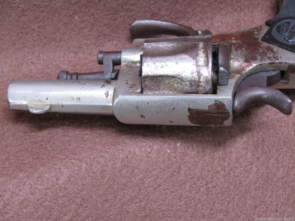 Unkown Maker Folding Trigger 6 Shot Revolver Parts/Project Gun-img-9