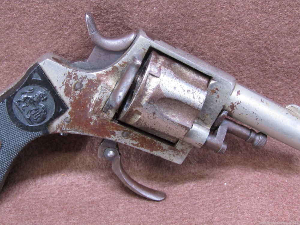Unkown Maker Folding Trigger 6 Shot Revolver Parts/Project Gun-img-2