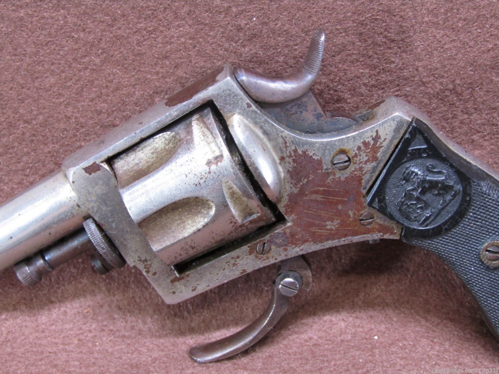 Unkown Maker Folding Trigger 6 Shot Revolver Parts/Project Gun-img-7