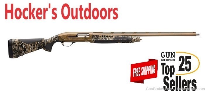 Browning Maxus II Wicked Wing Max 7 Bronze 12 Ga 3-1/2in 28in 011747204-img-0