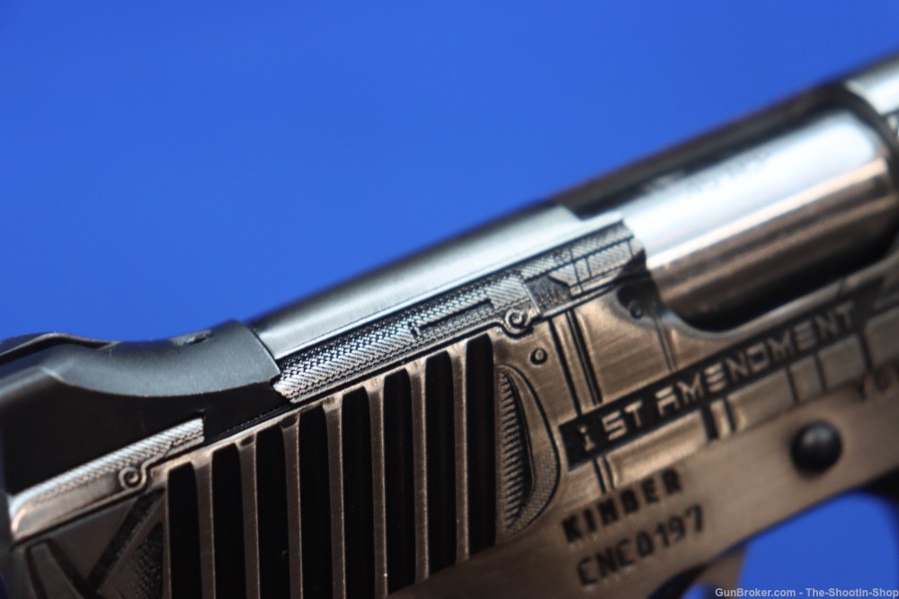 Kimber K1911 Pistol ELON MUSK 1st Amendment Edition 1 of 25 45ACP Engraved-img-27