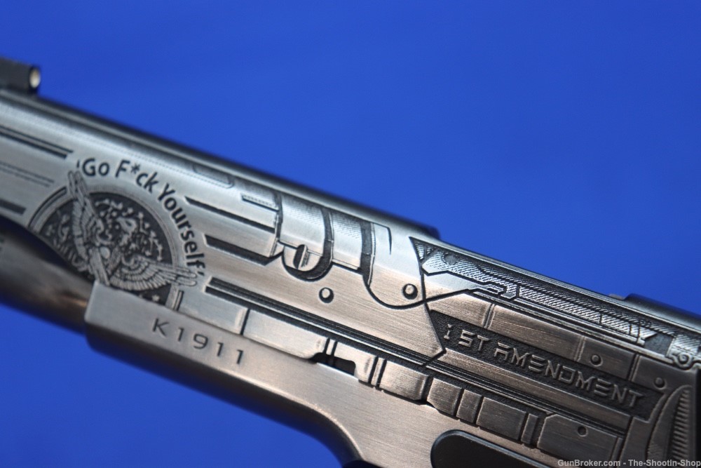 Kimber K1911 Pistol ELON MUSK 1st Amendment Edition 1 of 25 45ACP Engraved-img-21