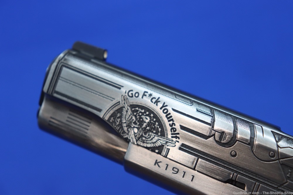 Kimber K1911 Pistol ELON MUSK 1st Amendment Edition 1 of 25 45ACP Engraved-img-20