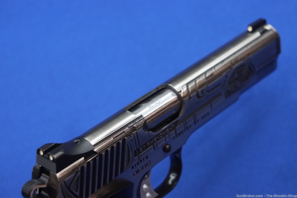 Kimber K1911 Pistol ELON MUSK 1st Amendment Edition 1 of 25 45ACP Engraved-img-18
