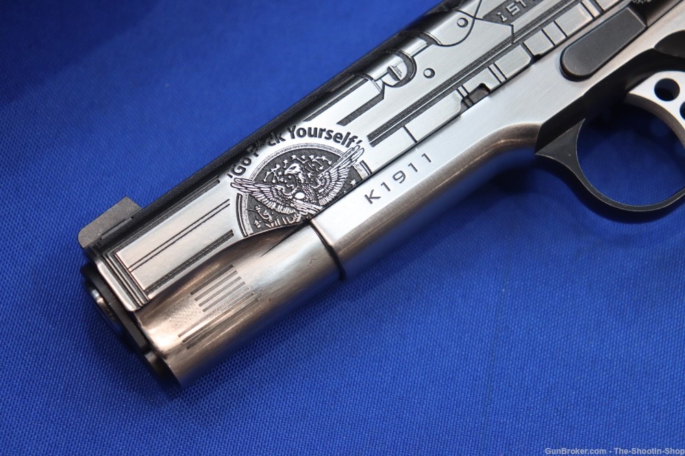 Kimber K1911 Pistol ELON MUSK 1st Amendment Edition 1 of 25 45ACP Engraved-img-2