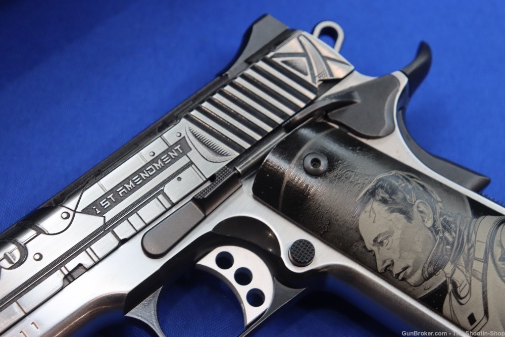 Kimber K1911 Pistol ELON MUSK 1st Amendment Edition 1 of 25 45ACP Engraved-img-4