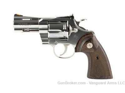 Colt Python 357 Magnum 3" 6rd Revolver Stainless Steel PYTHON-SP3WTS!