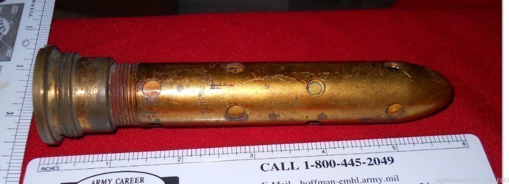 BRITISH NAVY ARTILLERY CASE PRIMER  FROM Col. Jarrett COLLECTION-img-6