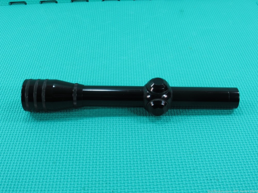 Redfield Pistol Scope Fixed 1.5x20mm Gloss Black Dot Reticle Classic Unit-img-4