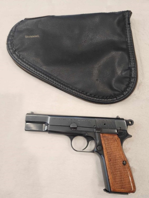Browning Hi-Power T Series 9mm Made in Belgium with Zip Case-img-0