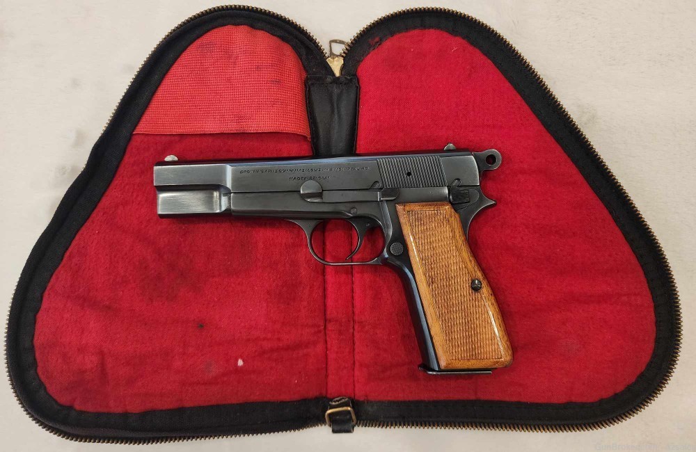 Browning Hi-Power T Series 9mm Made in Belgium with Zip Case-img-13