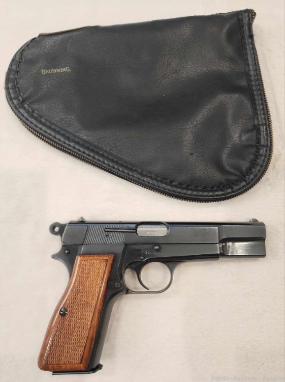 Browning Hi-Power T Series 9mm Made in Belgium with Zip Case-img-4