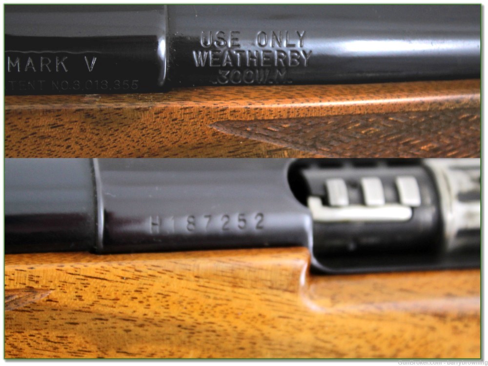 Weatherby Mark V Deluxe LH 300 Wthy 26in Exc Cond!-img-3
