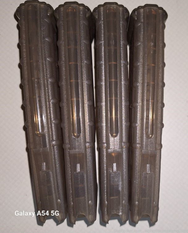 (4) factory OEM Steyr Arms AUG 5.56 Translucent 30 Round Magazines-img-5