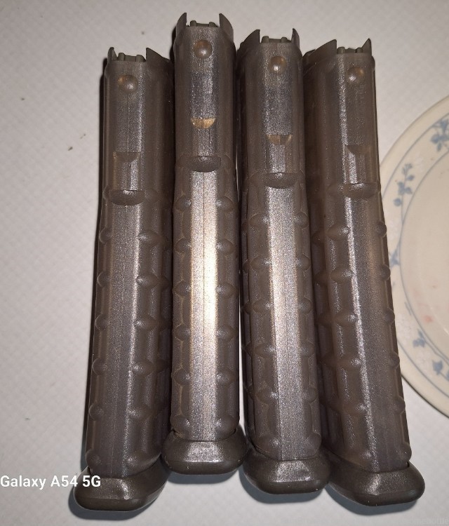 (4) factory OEM Steyr Arms AUG 5.56 Translucent 30 Round Magazines-img-4
