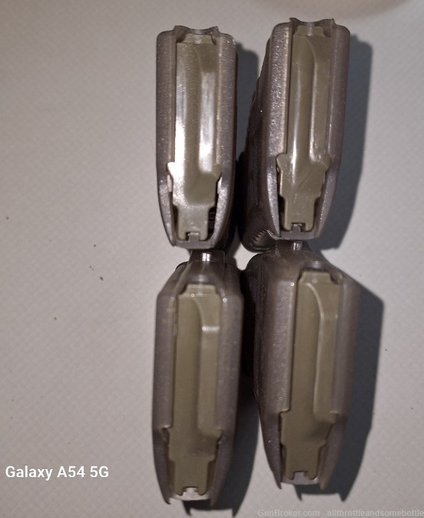 (4) factory OEM Steyr Arms AUG 5.56 Translucent 30 Round Magazines-img-2