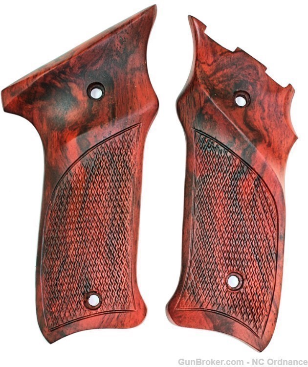 Ruger MKII Rosewood Grips-img-0