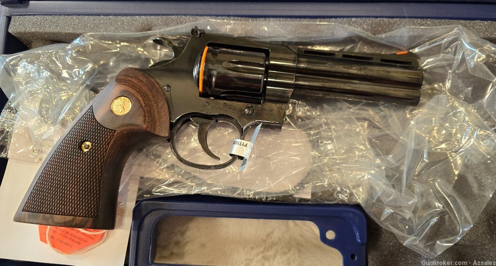 NEW RELEASE Colt Python Blued 4.25" .357 Magnum PYTHON-BP4WTS-img-1