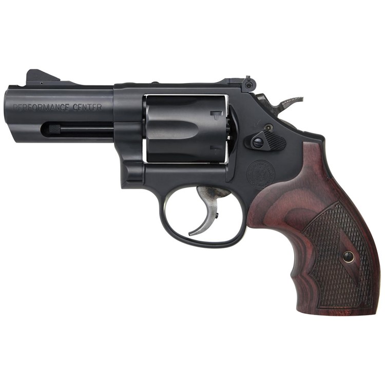 Smith & Wesson PC Model 19 Carry Comp Revolver 357 Mag Black 3-img-0