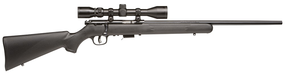 Savage 93R17 FXP 17 HMR Rifle 21 5+1 Black w/3-9x40mm Scope-img-1