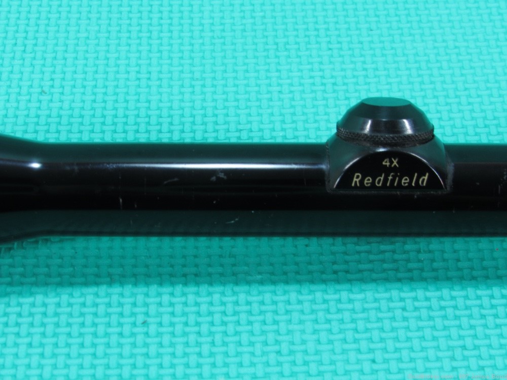 Redfield Rifle Scope Fixed 4x32mm Gloss Black Duplex Classic Older Unit -img-2