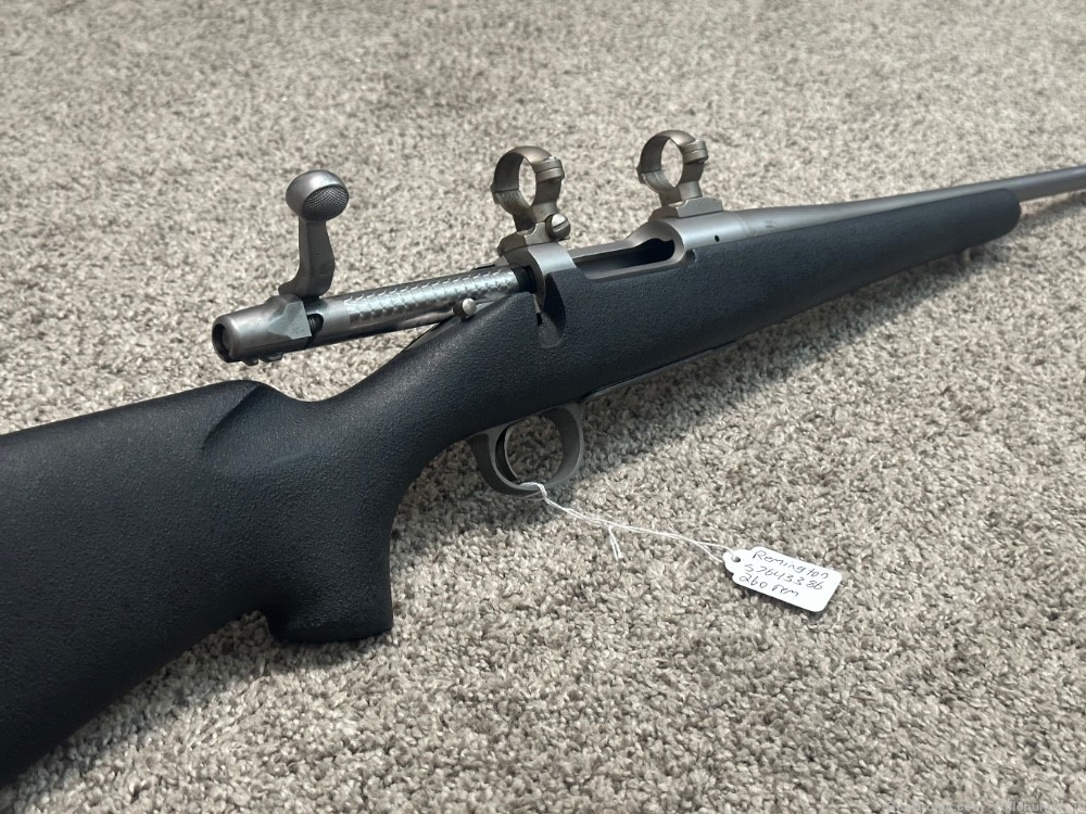 Remington model seven 260 rem stainless 20” brl SS lightweight 7 leupold-img-17