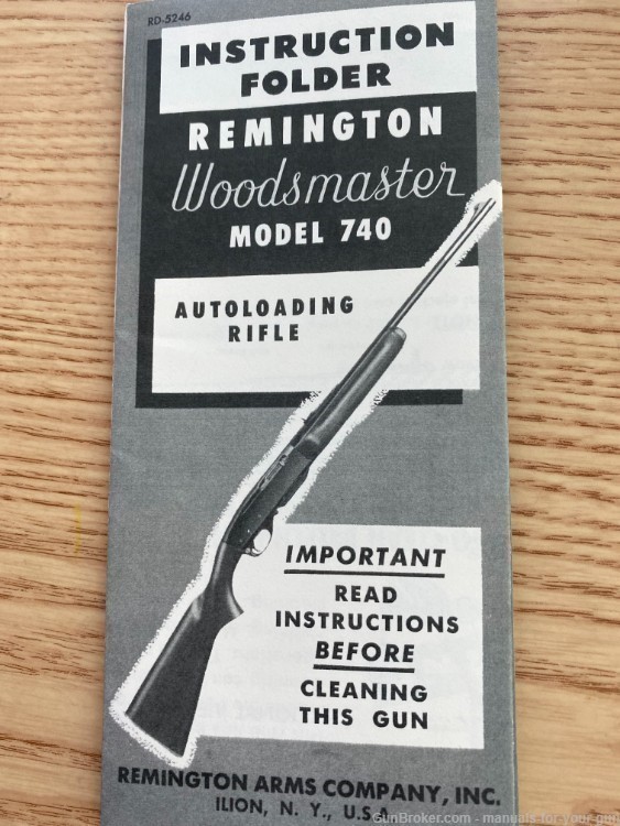 REMINGTON MODEL 740 WOODSMASTER SEMI-AUTO RIFLE (711)-img-0