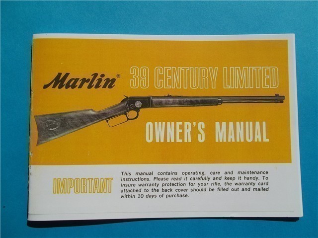 MARLIN 39 CENTURY LIMITED 22LR OWNERS MANUAL (377)-img-0