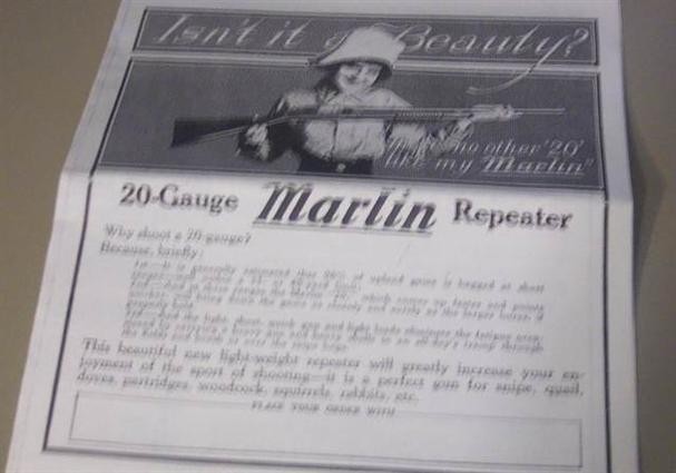44A Marlin 20 Gauge Shotgun Repeater Ad (282)-img-0
