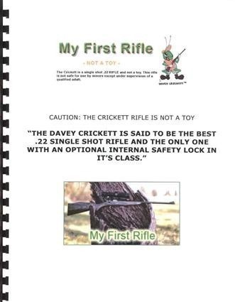 My First Rifle Davey Crickett Manual 4 PAGES (260)-img-0