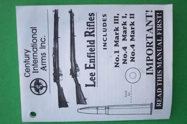 Reference Manual British Lee Enfield Rifle (140)-img-0
