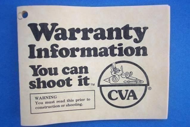 CVA Muzzleloader Firearms Instructions/Manual (12)-img-0
