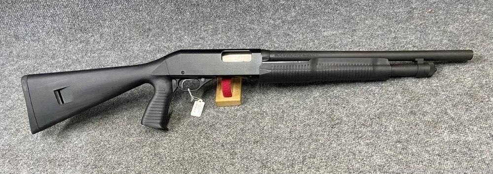 Stevens 320 Security 12 gauge pistol grip home defense riot gun-img-0